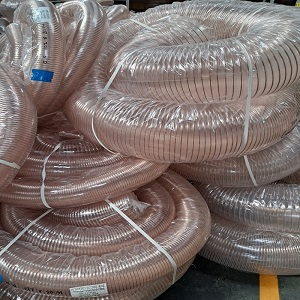 ỐNG HÚT BỤI PU LÕI ĐỒNG PHI 80,160, 325 - ỐNG MỀM CÔNG NGHIỆP