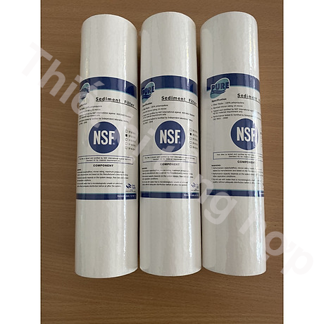 Lõi lọc gòn nén PP20 (sediment) 20" Thái Lan