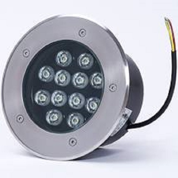Đèn led âm đất COB có cường độ ánh sáng cao, công suất lớn