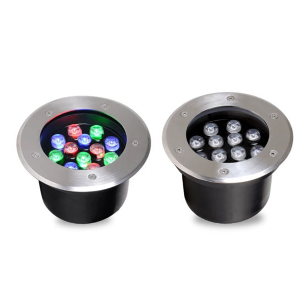 Đèn led âm đất tròn